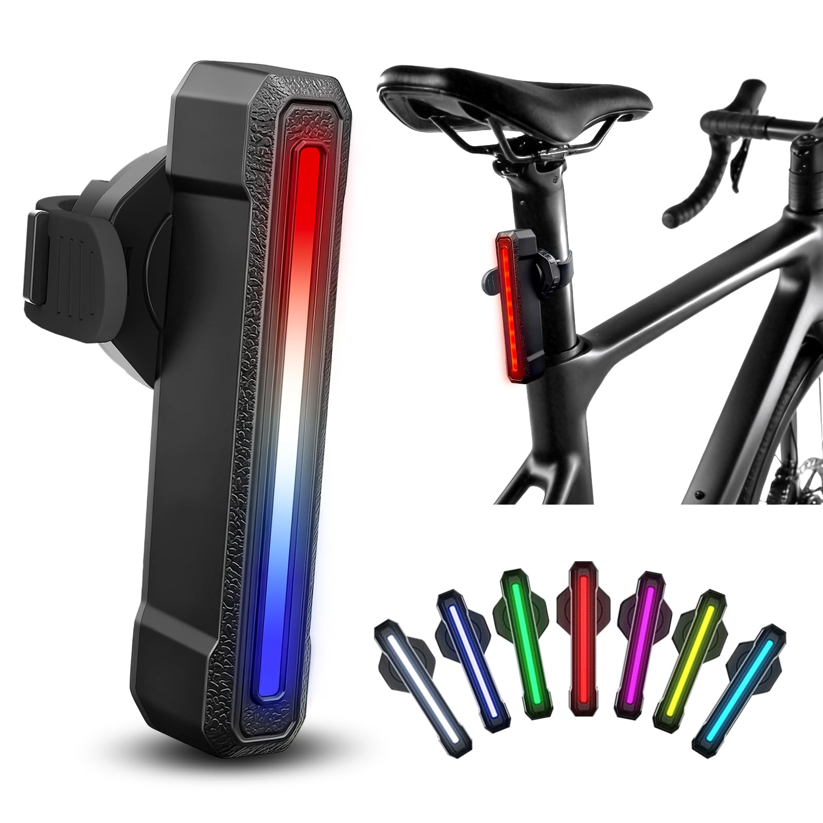 Amazon | AIBOO 自転車 テールライト【次世代モデル スマート自転車