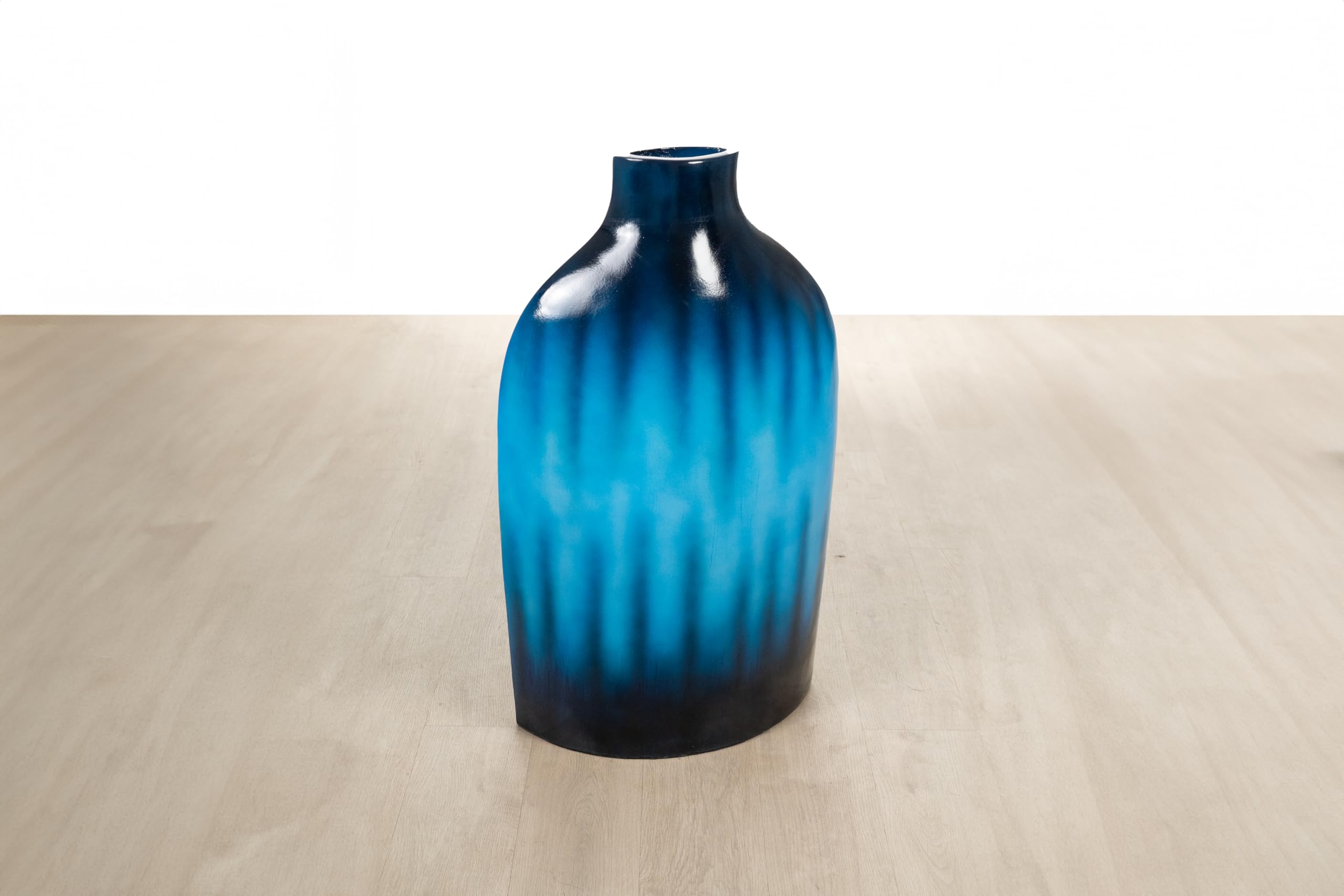 JARRON CERAMICA AZUL FORMENTERA