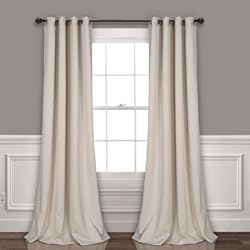 Decoracion Con Paneles Lush Decor Par de Paneles de Cortinas Opacas aisladas con Ojales, 52 Pulgadas de Ancho x 84 Pulgadas de Largo, Trigo