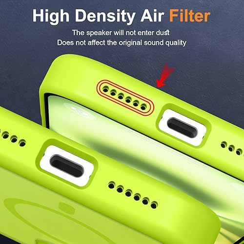 Vista 196 de MOCCA - Funda magnética resistente para iPhone 11 de 6.1 pulgadas, compatible con MagSafe, protector de pantalla de vidrio + protector de lente