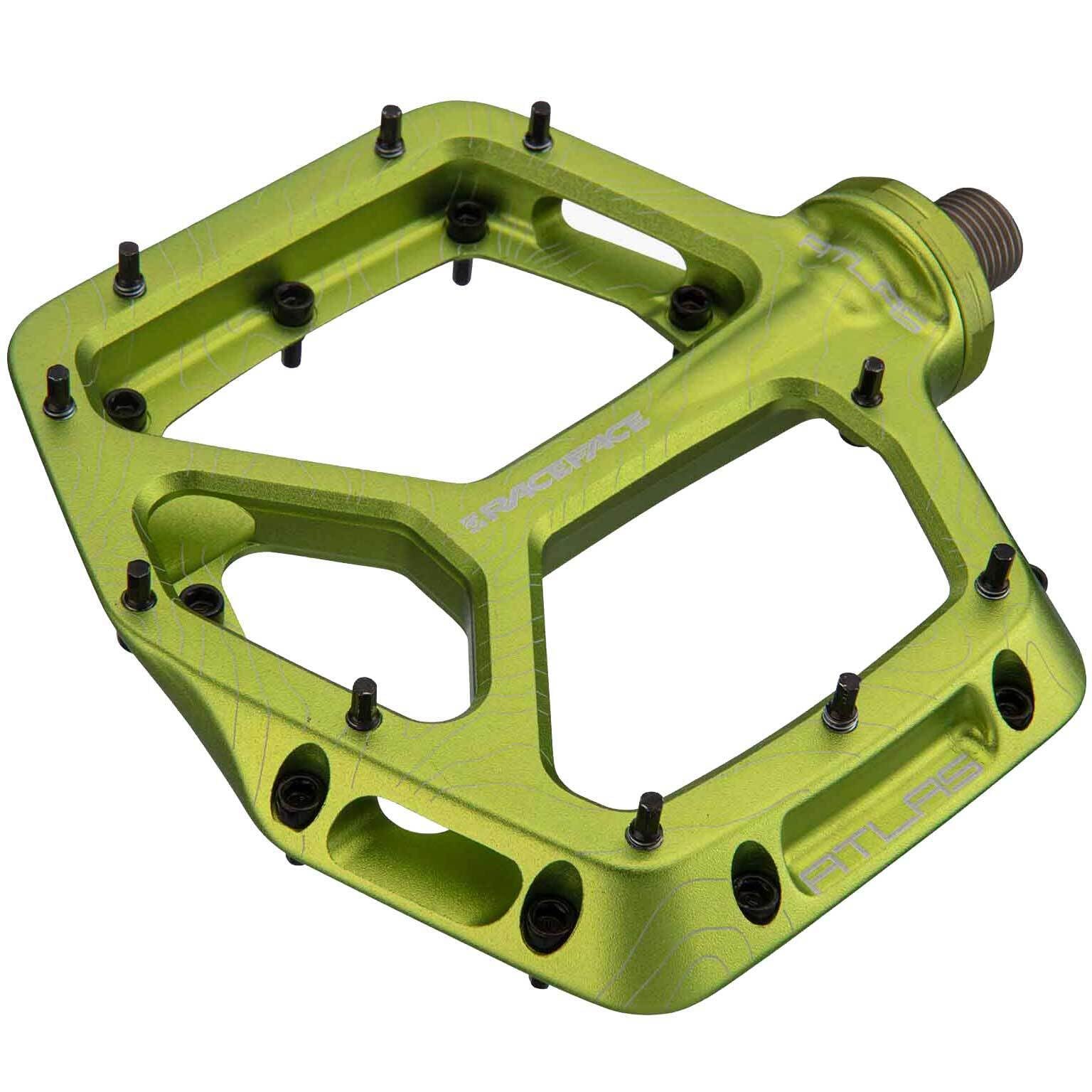 Amazon.com : Raceface Pedals Atlas Green : Sports & Outdoors