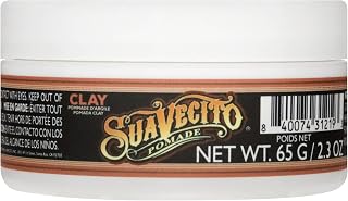 Suavecito Pomade Firme Clay - Strong Hold Hair Clay For Men - Low Shine Matte For Natural Texture Hairstyles