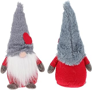 Presente Infantil 1 Peça Rudolph Boneca De Pelúcia Boneca De Pelúcia Mesa De Jantar Decoração De Mesa De Natal Enfeites De Árvore De Natal Gnomo Sem Rosto Boneca De Natal Boneca