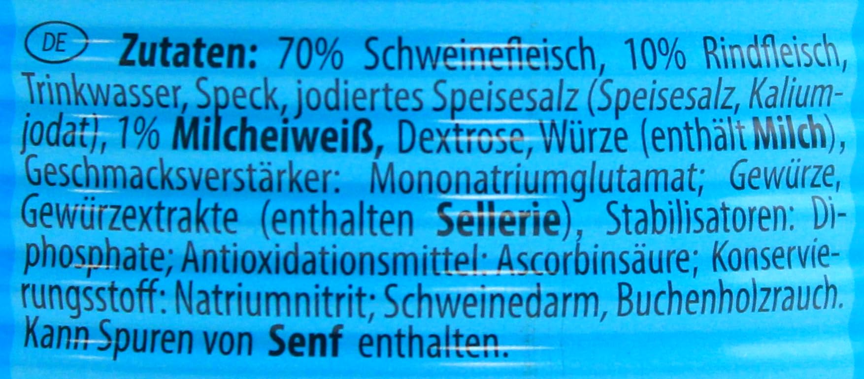 Metten Dicke Sauerländer Bockwurst 500g (5x100g) SPARPACK 12 Stück