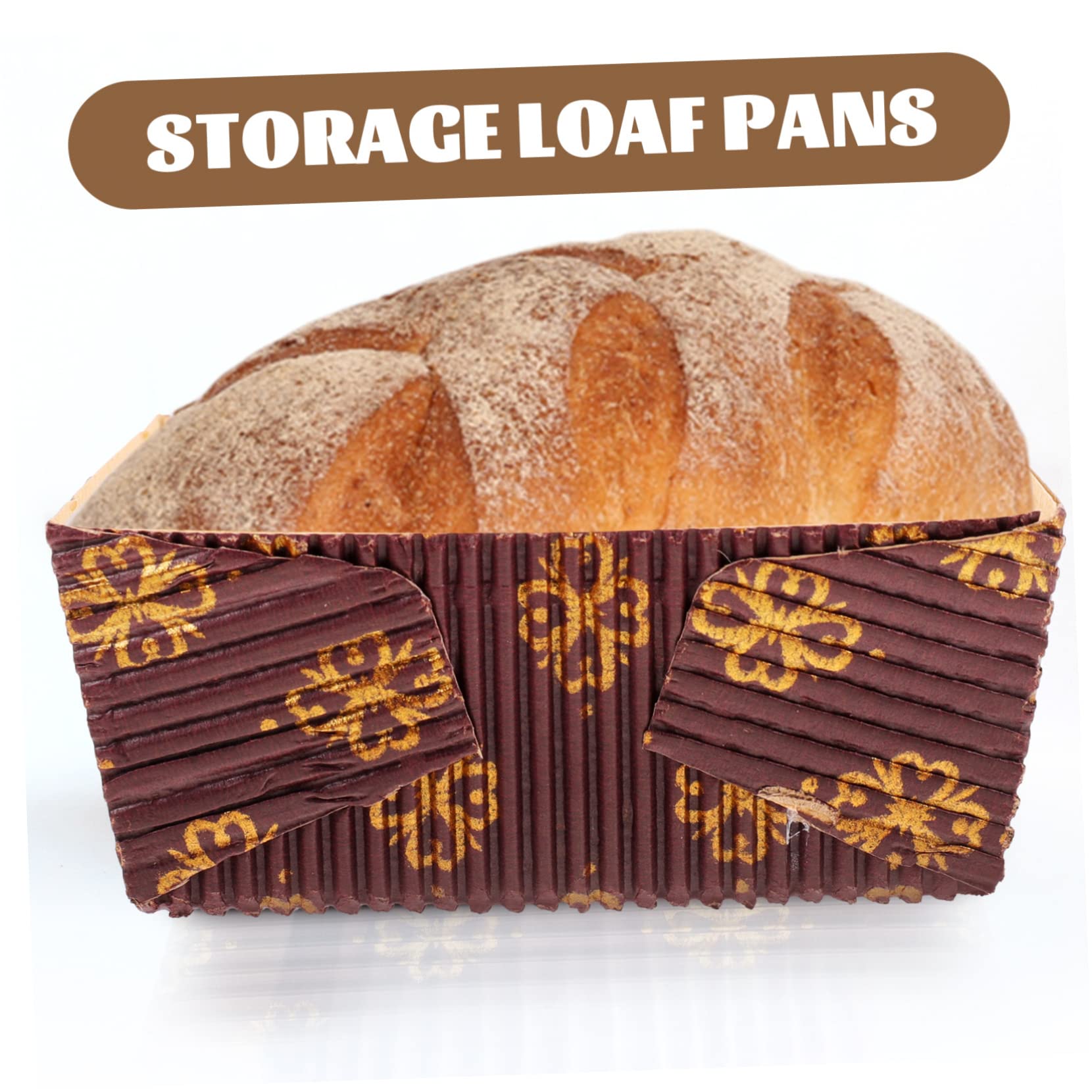 Mini Loaf Pans 25 Disposable Paper Loaf Pans – High Temp Resistant ...