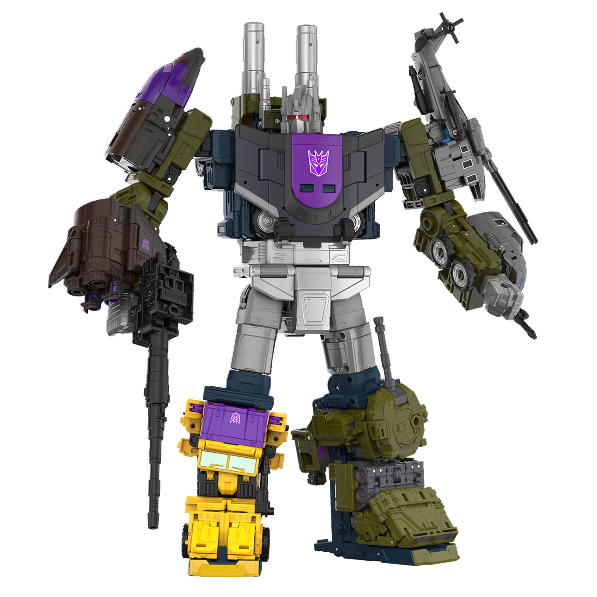 Transformers Age of The Primes Combaticon Onslaught, Commander Class 6.75-Inch Converting Action Figure, Robot Toys for Ages 8+-image-21