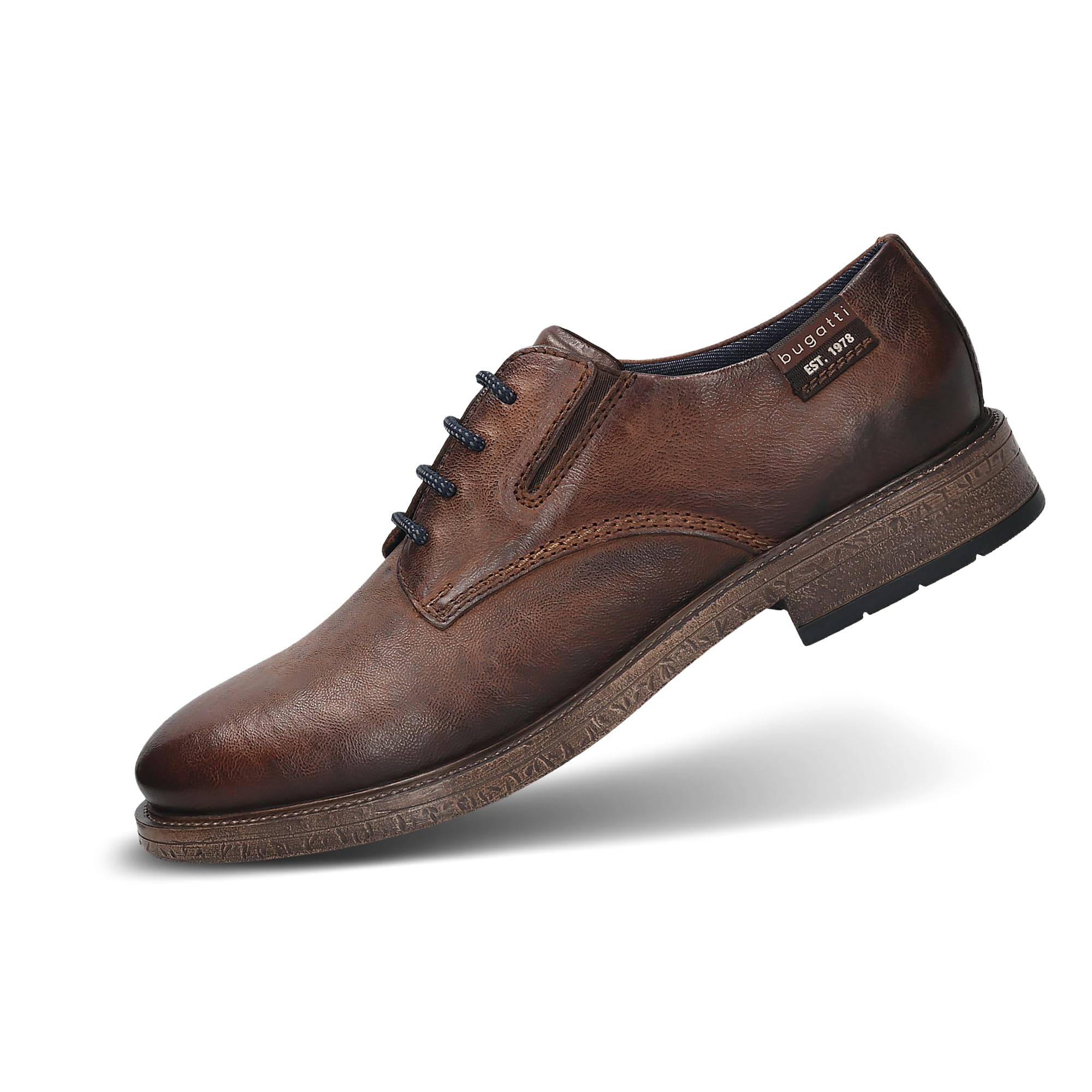 bugatti Men's 311-ags01 Sneaker, Dark Brown, 8 UK