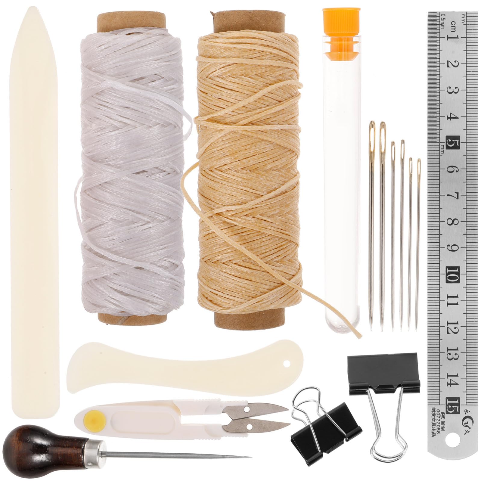 DOITOOL 5 Ensembles Kit de Couture Cuir Diy de Outils pour Réparation Artisanat Cuir pour Bricolage