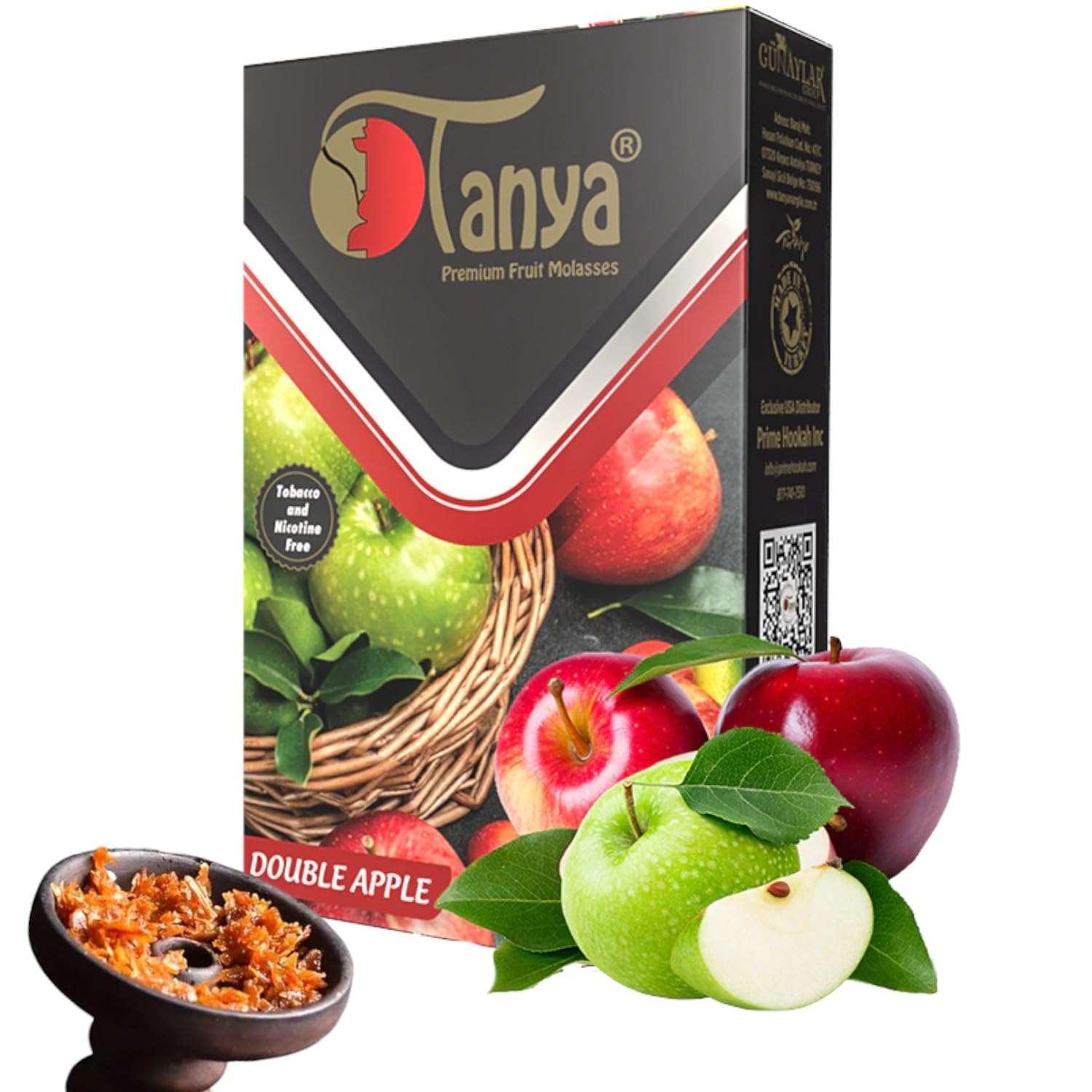 100 Nicotine Tobacco Free Shisha Hookah Flavors Fruit Mix Organic Shisha Flavors 50g Delicious Fruit Flavors Double Apple
