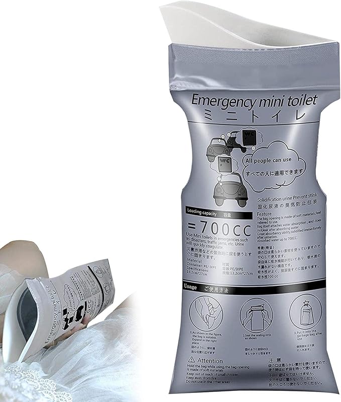 Portable Urine Bag Camping Pee Bags for Both Men and Women 700ml