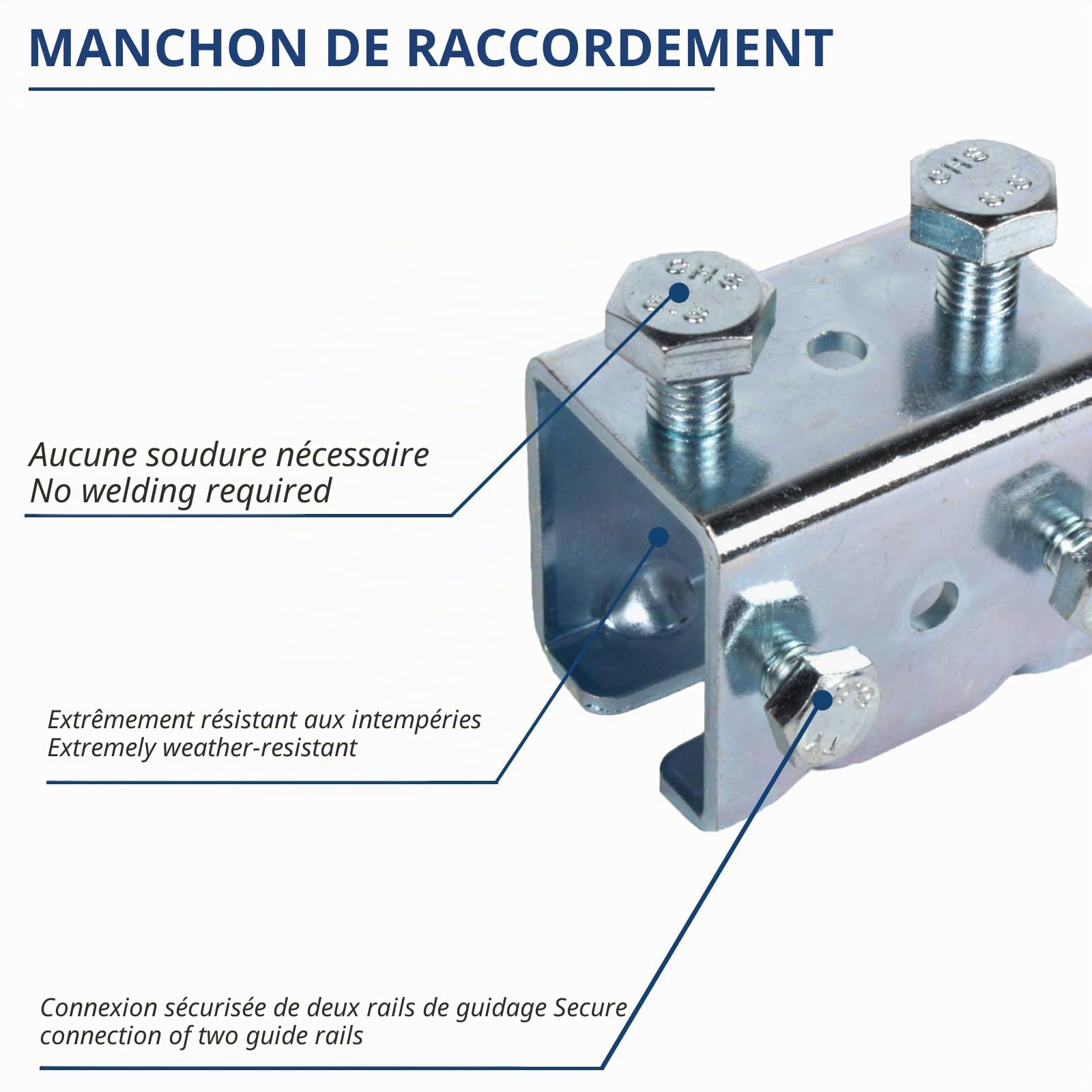 ATTAS Schiebetürsystem Ensemble Complet 600cm – Rails de Guidage Avec Rouleaux pour Portes Coulissantes & Portes – Robuste & Imperméable – Avec Chariot Porte Coulissante Essayage