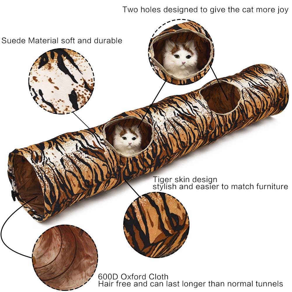 130 Cm Pet Chat Tunnel Pet Jouer Tunnel Drôle Chat Long Tunnel Chaton Jouer Jouet Pliable Chat Jouets