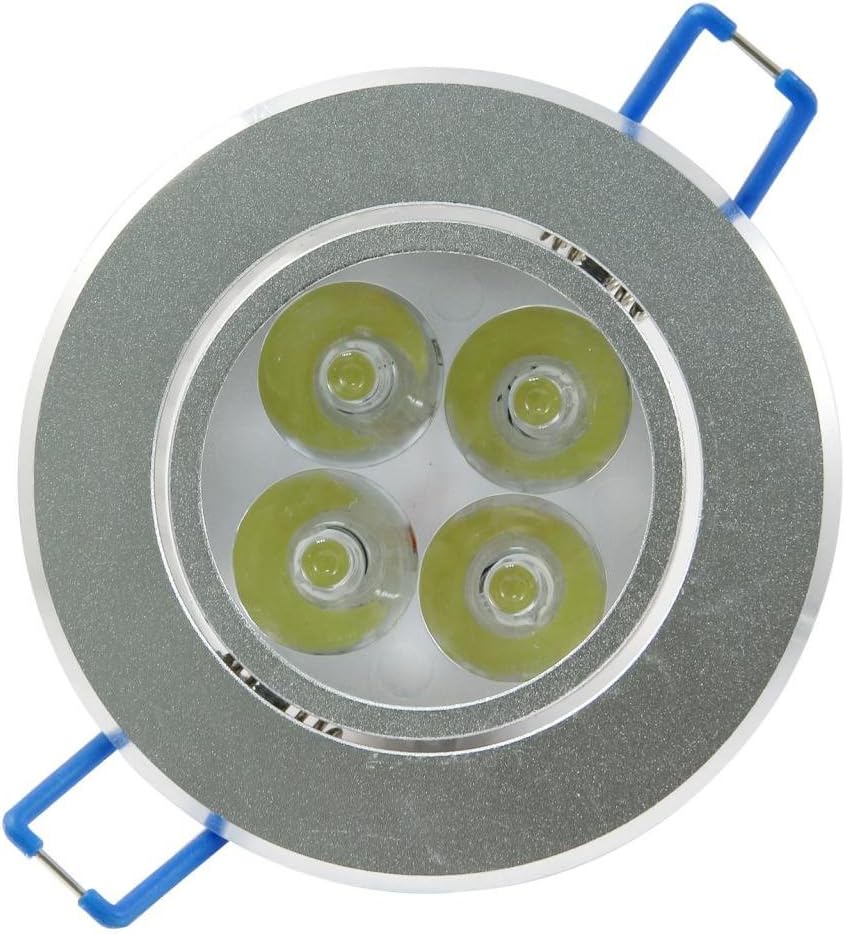 LemonBest 4X1W Cool White Led Ceiling Light Recessed Cabinet Lighting ...