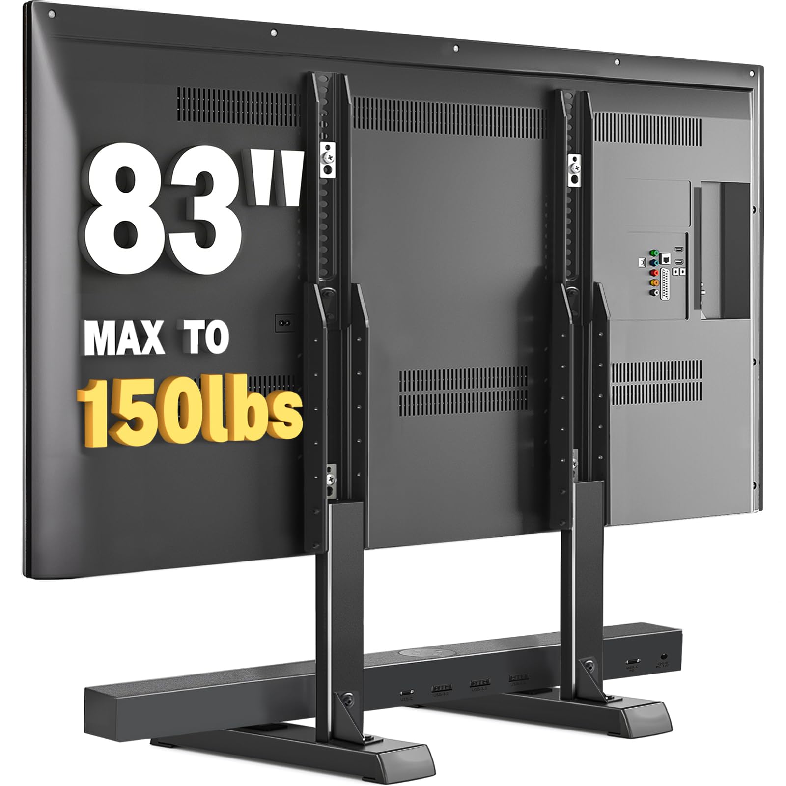 Amazon.com: Universal Table Top TV Stand Base for 24-83 inch LCD
