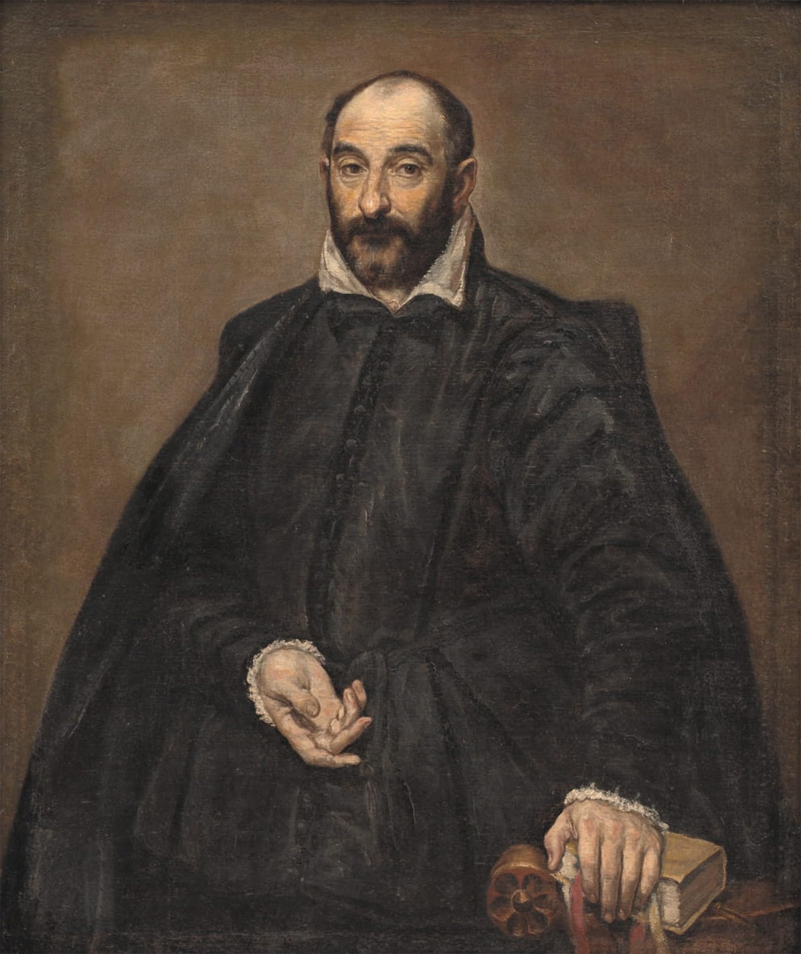SERENDIPITP Aesthetic Poster Photo Wall Print Retro Picture Portrait of a Man by El Greco Modern Wall Artwork for Home Decor 60x90cm