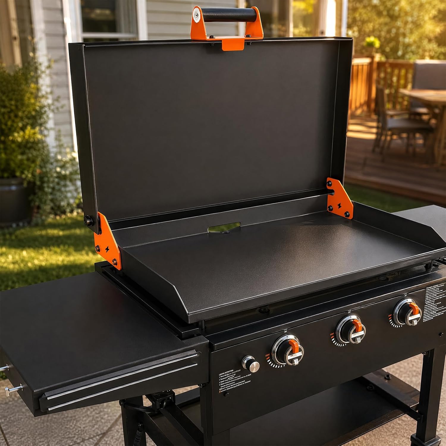Handle and Hinge Kit for Blackstone Griddles (28”/36”/44”)