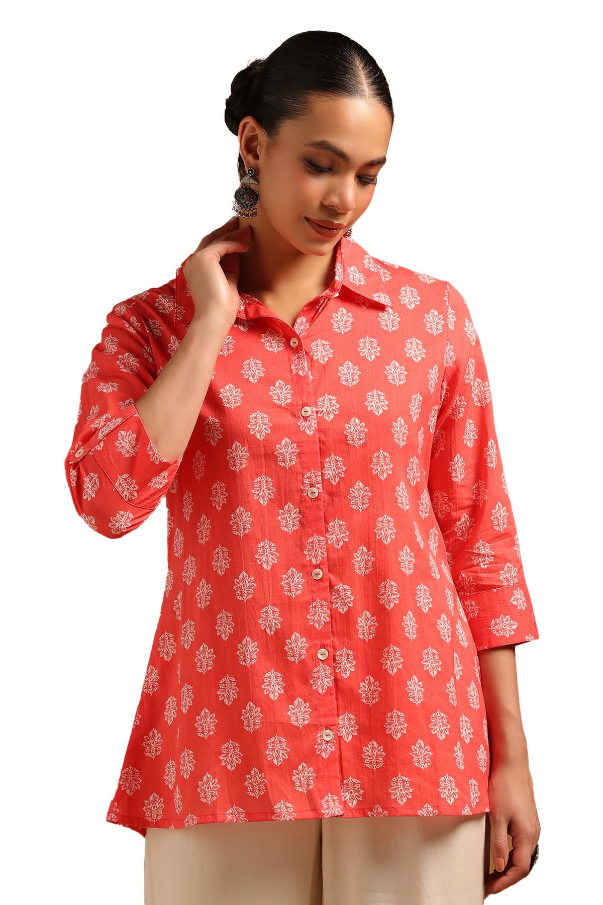 soch Womens Cotton Ethnic Motifs Tunic-picture-13