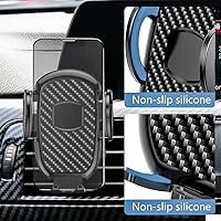 Vista 4 de Soporte de teléfono celular para automóvil, salpicadero, parabrisas, ventilación de aire, soporte universal para teléfono celular, con ventosa