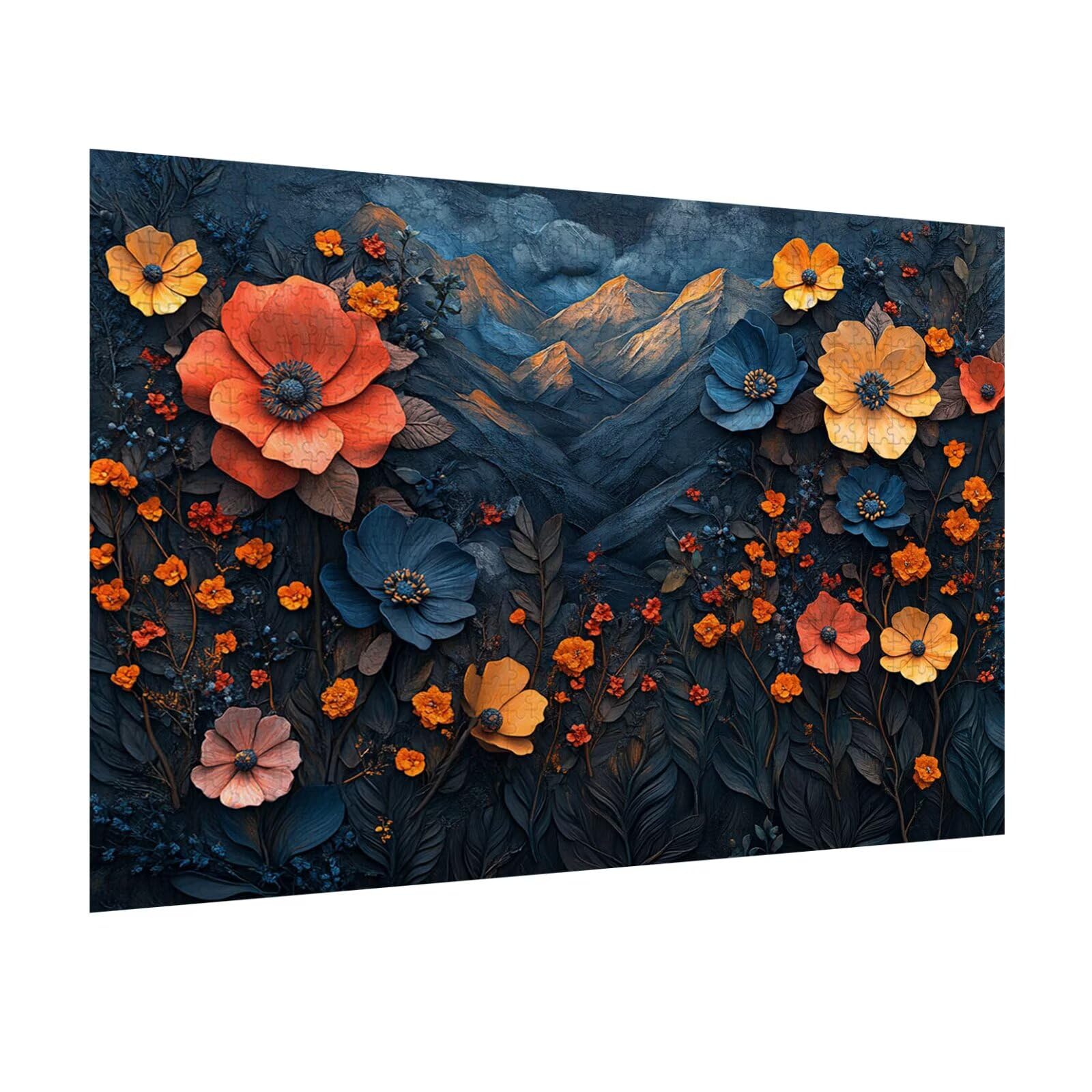 Puzzle 5000 Pezzi Fiori Puzzle Adulti, Gioco Educativo, n-315 | Jigsaw Puzzles montagna, Impossibile Difficile Sfida, Classici Gioco Familiare, Giochi Divertenti, Idee Regalo