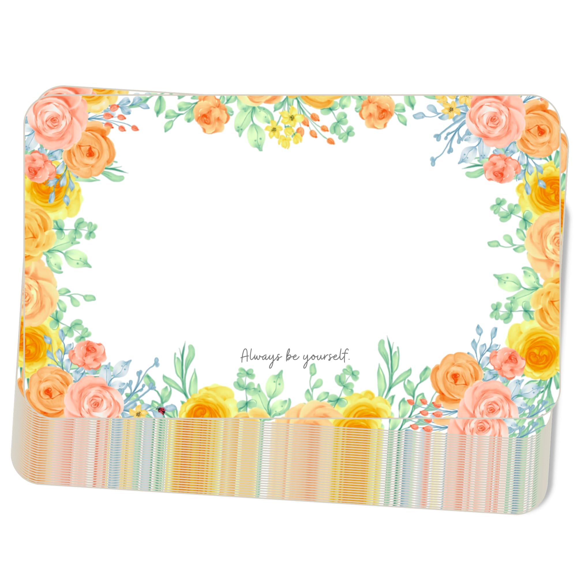 Amazon | こころ印 ミニ メッセージ カード 名刺サイズ 100枚 日本製