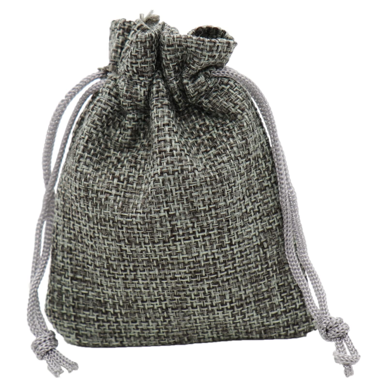 Sacchetti Di Iuta Con Coulisse - 30 Pezzi 18x13 Cm Per Fai Da Te, Bomboniere, Matrimoni E Conservazione - Foto 9