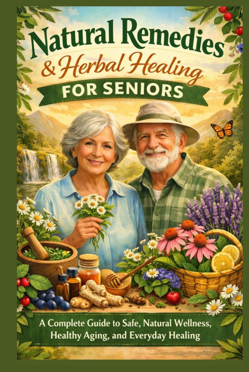 Natural Remedies & Herbal Healing for Seniors: A Complete Guide to Safe, Natural Wellness, Healthy Aging, and Everyday Healing
