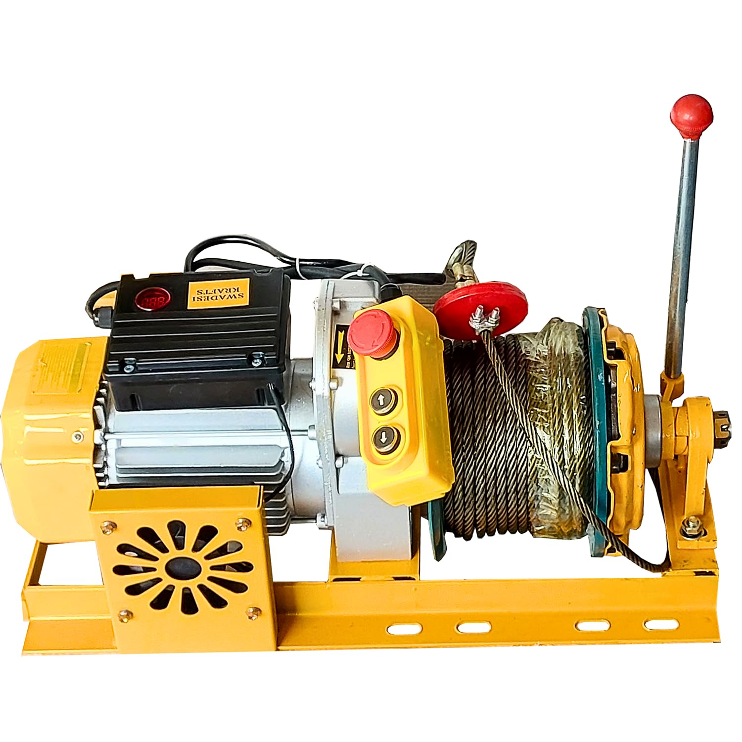 See full amazon price history chart for SWADESI KRAFTS 4HP Electric Motor of Mini Lifting Crane with cluch | 8mm Wire Thickness | 50 Meter Length of the Wire Mini Crane Motor Scale 500kg SWADESI KRAFTS 4HP Electric Motor of Mini Lifting Crane with cluch | 8mm Wire Thickness | 50 Meter Length of the Wire Mini Crane Motor Scale 500kg (B0D5MNGF6G) Amazon Price History, Amazon Price Tracker