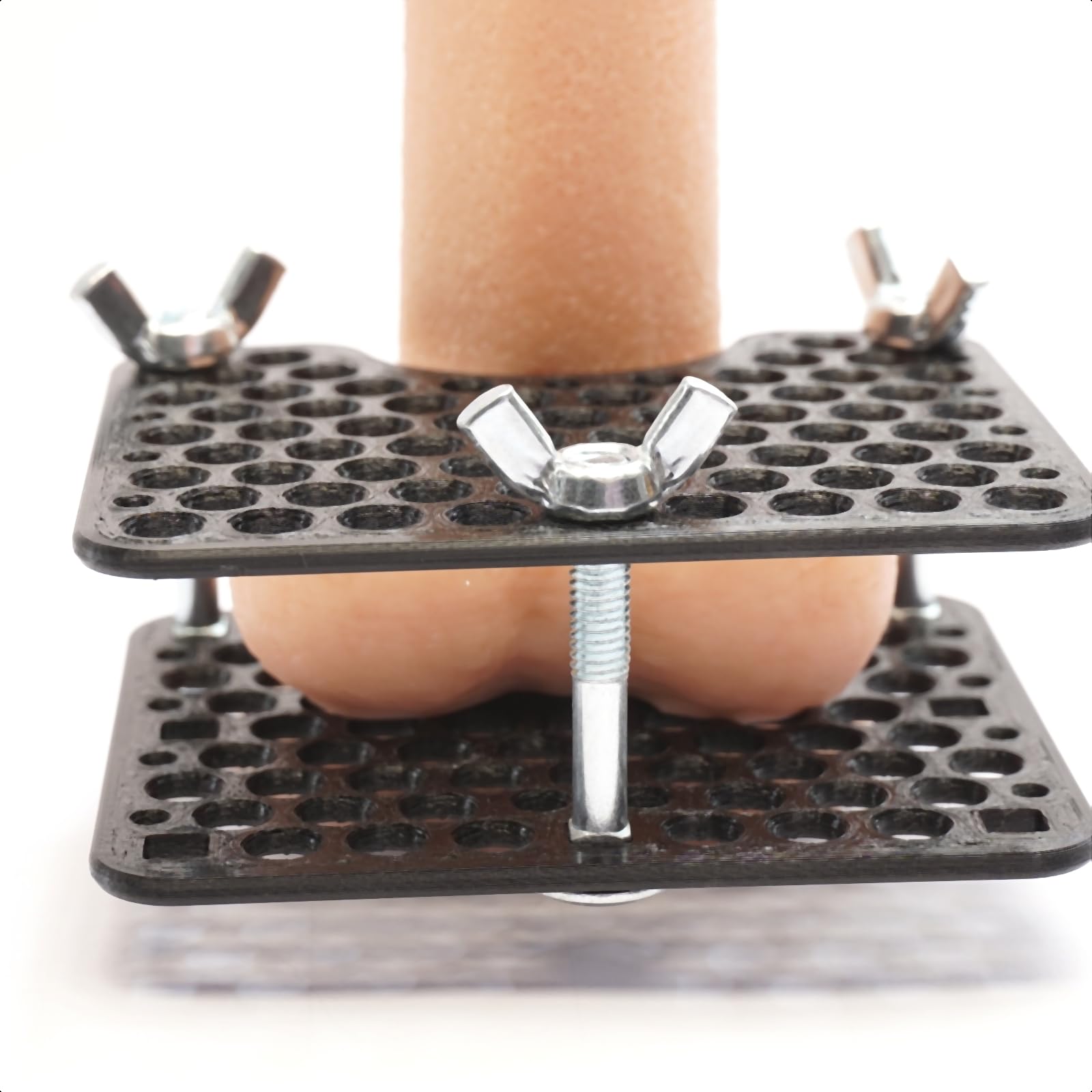 Schiacciatore di Testicoli Europeo CBT, Piastre di Serraggio, JAGUAR PRESS di Nova Lux, Prodotto nell'UE