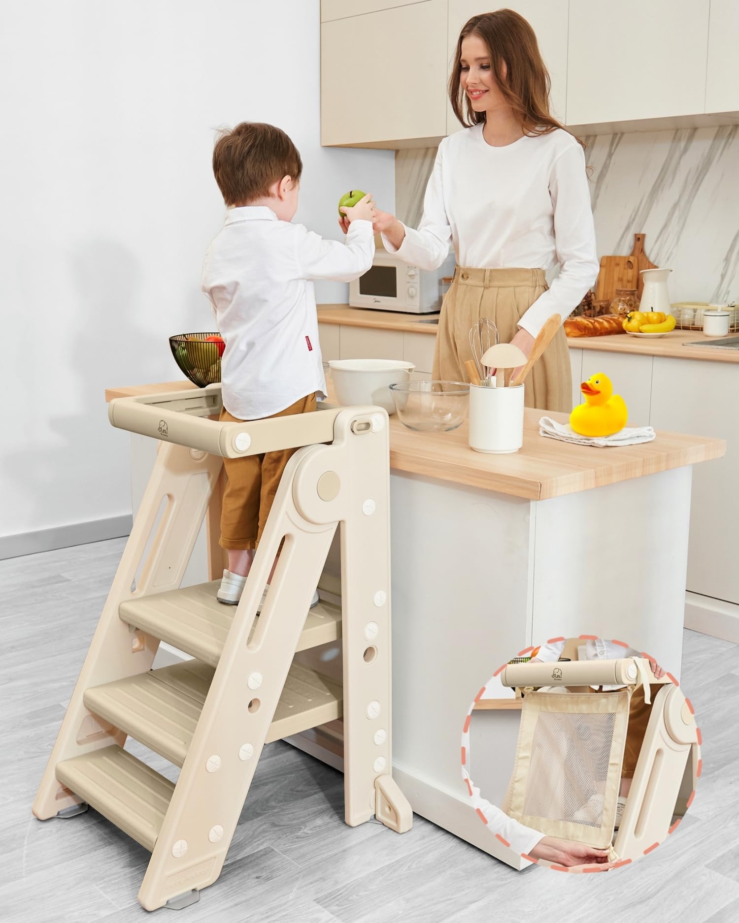 Amazon.com: Forbena Collapsible Montessori Learning Standing Tower