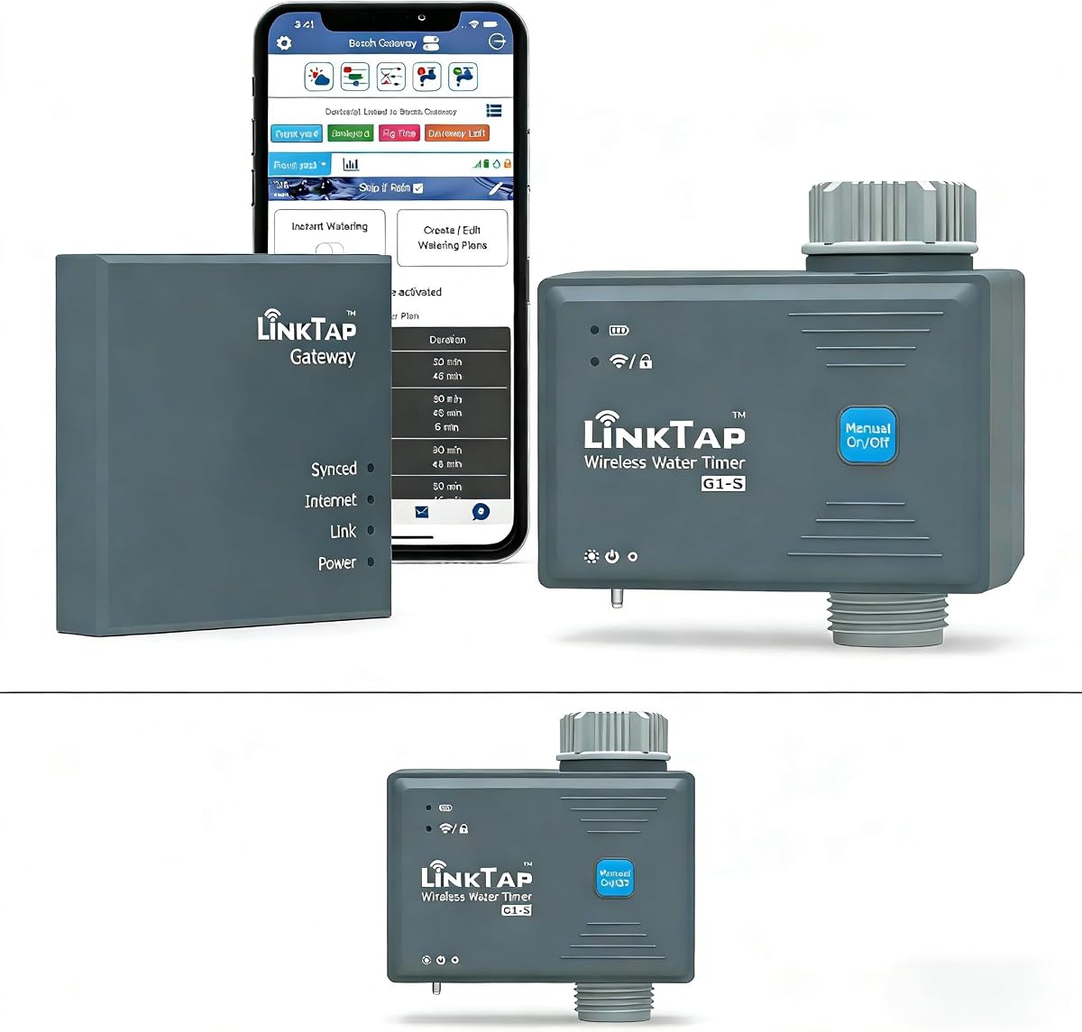 LinkTap G1S Wireless Water Timer