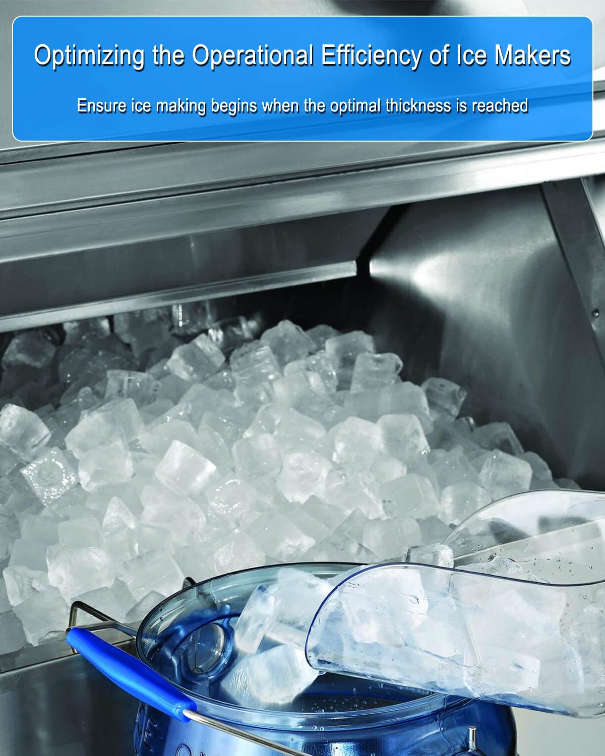 Sonde d'épaisseur de glace pour machine à glace Manitowoc Indigo Series Replcae 000008660, pièces de machine à glace de contrôle de l'épaisseur de la glace