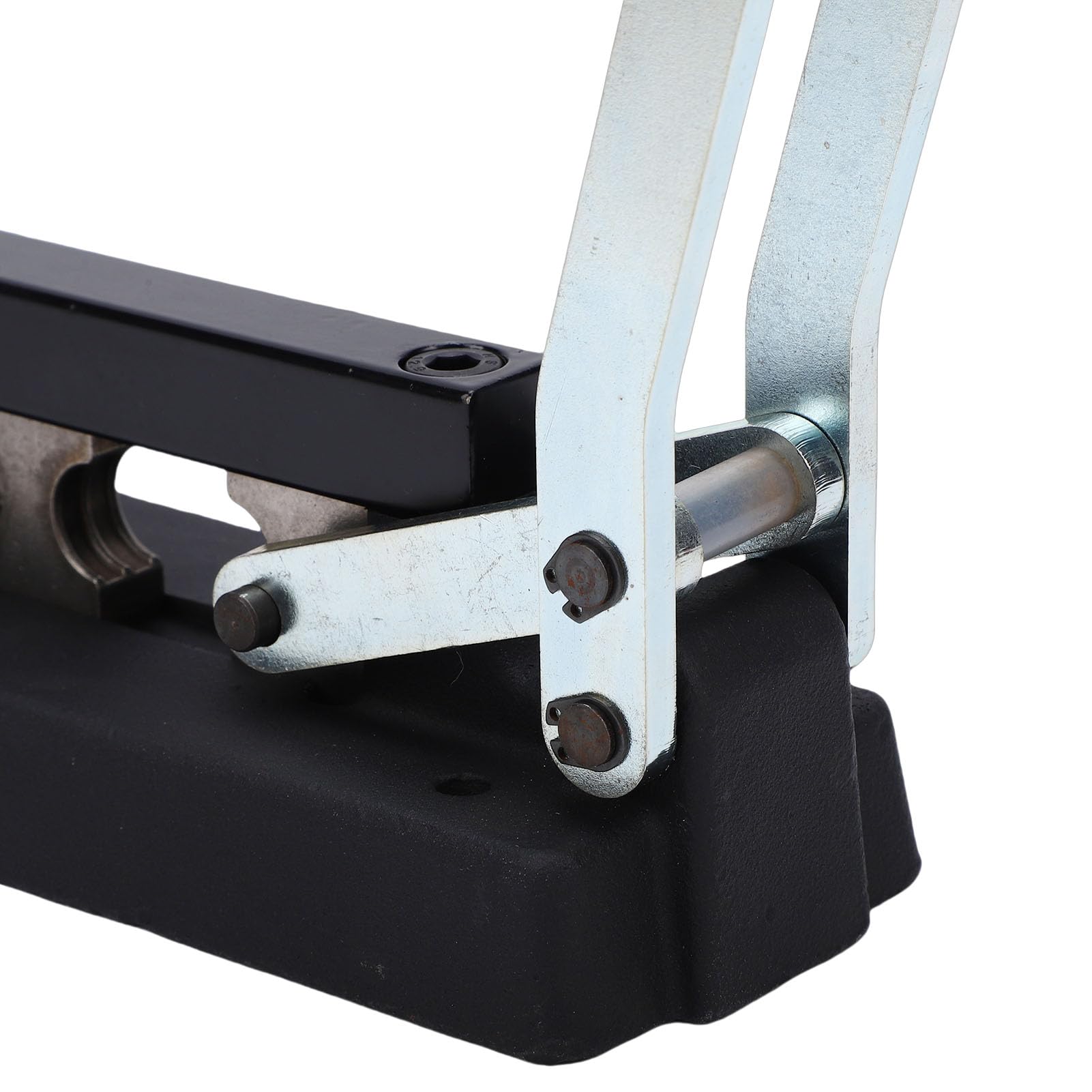 Robusto juego de crimpadora de manguera, herramienta de crimpadora de manguera de aire con férulas para mangueras de PVC con diámetro interior de 1/4, 5/16 y 3/8 pulgadas