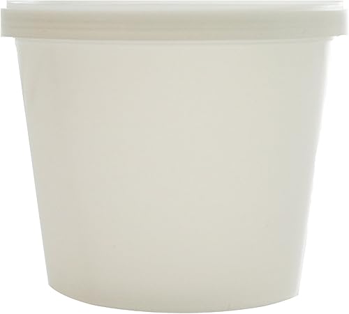 Miniatura 8 de Vito's Famous - Recipiente para delicatessen con tapa, 8 onzas (paquete de 40), a prueba de fugas, apto para congelador