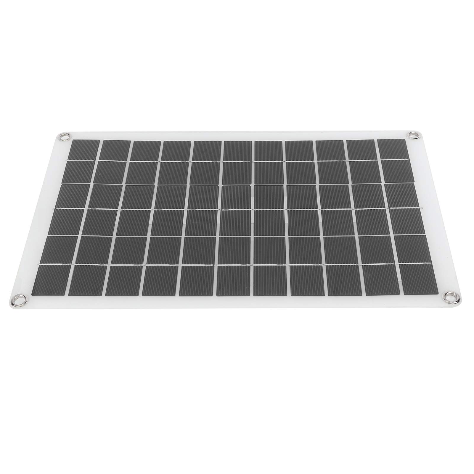 Dioche Modulo Cella Pannello Solare Portatile da 100 W Monocristallino per Rimorchi per Auto, Yacht, 12/24 V, Uscita USB