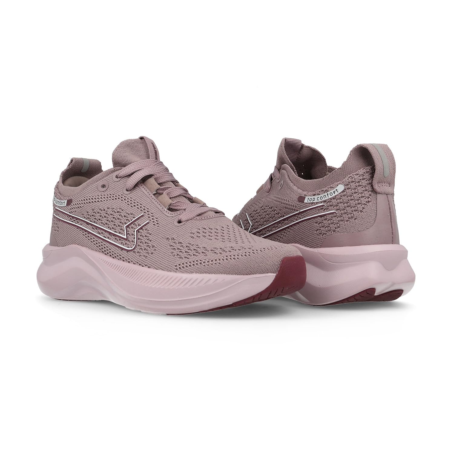 Paredes LD26605 Zapatillas Deportivas LD26605, para Mujer, Ligeras con Plantilla Memory Foam, cómodas, Color Rosa, Paredes Mujer Deportivos
