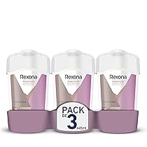 REXONA – Deodorante da donna Confidence – Stick antitraspirante – 3 volte più efficace contro il sudore – protezione 96h – (confezione da 3 x 45 ml)