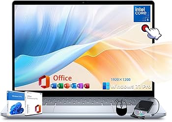 Amazon.com: Dell Inspiron 14 2-in-1 Touchscreen Laptop - w/Office