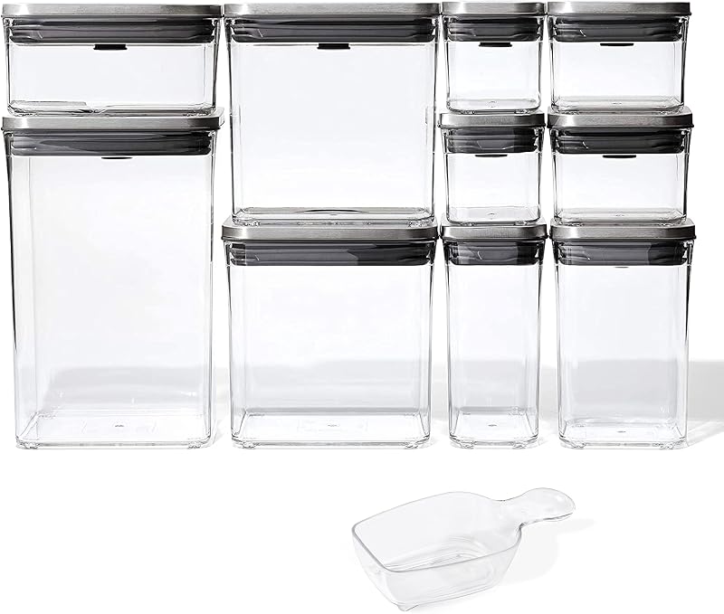 SteeL 12-Piece POP Container Set
