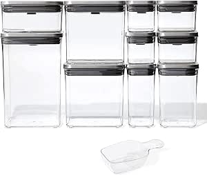 OXO Steel 12-Piece POP Container Set