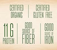 Vista 4 de Arrowhead Mills Lentejas orgánicas, verdes, 16 onzas