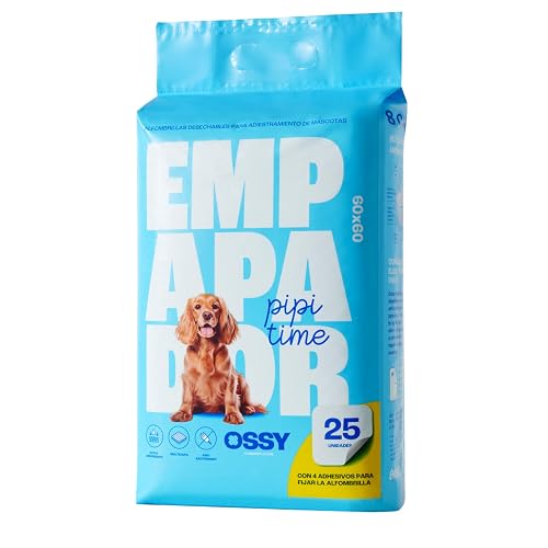 Empapadores de Perros Desechable 60x60 Perros Medianos (L), Empapador Super Absorbente 8 Capas Anti Fugas