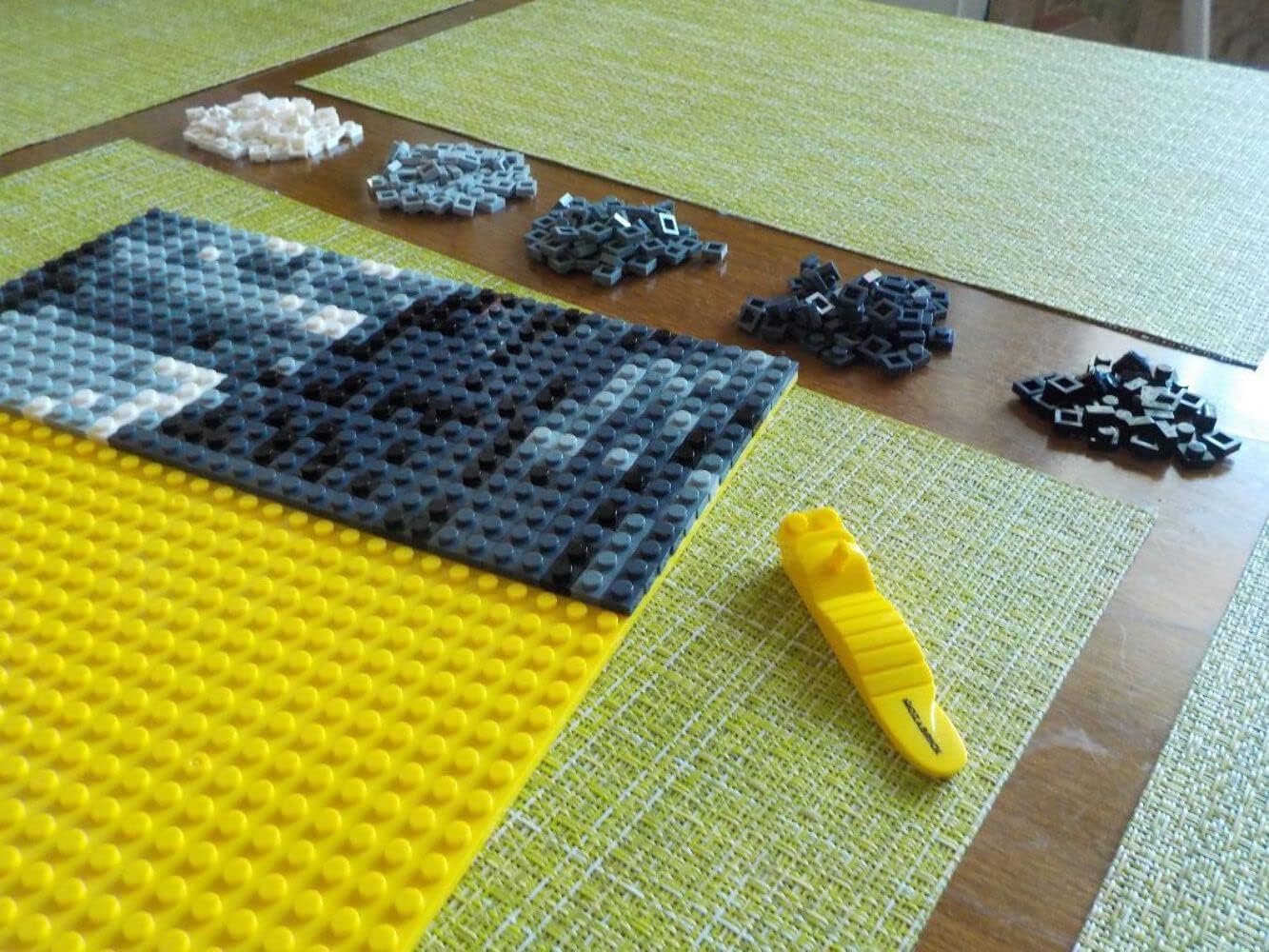 MOZABRICK Photo Construction Set Model S - Transform Any Picture into a Mosaic Wall Art Using Our Constructor and Web App. Infinite Pixel Art Possibilities Using Your Photos!