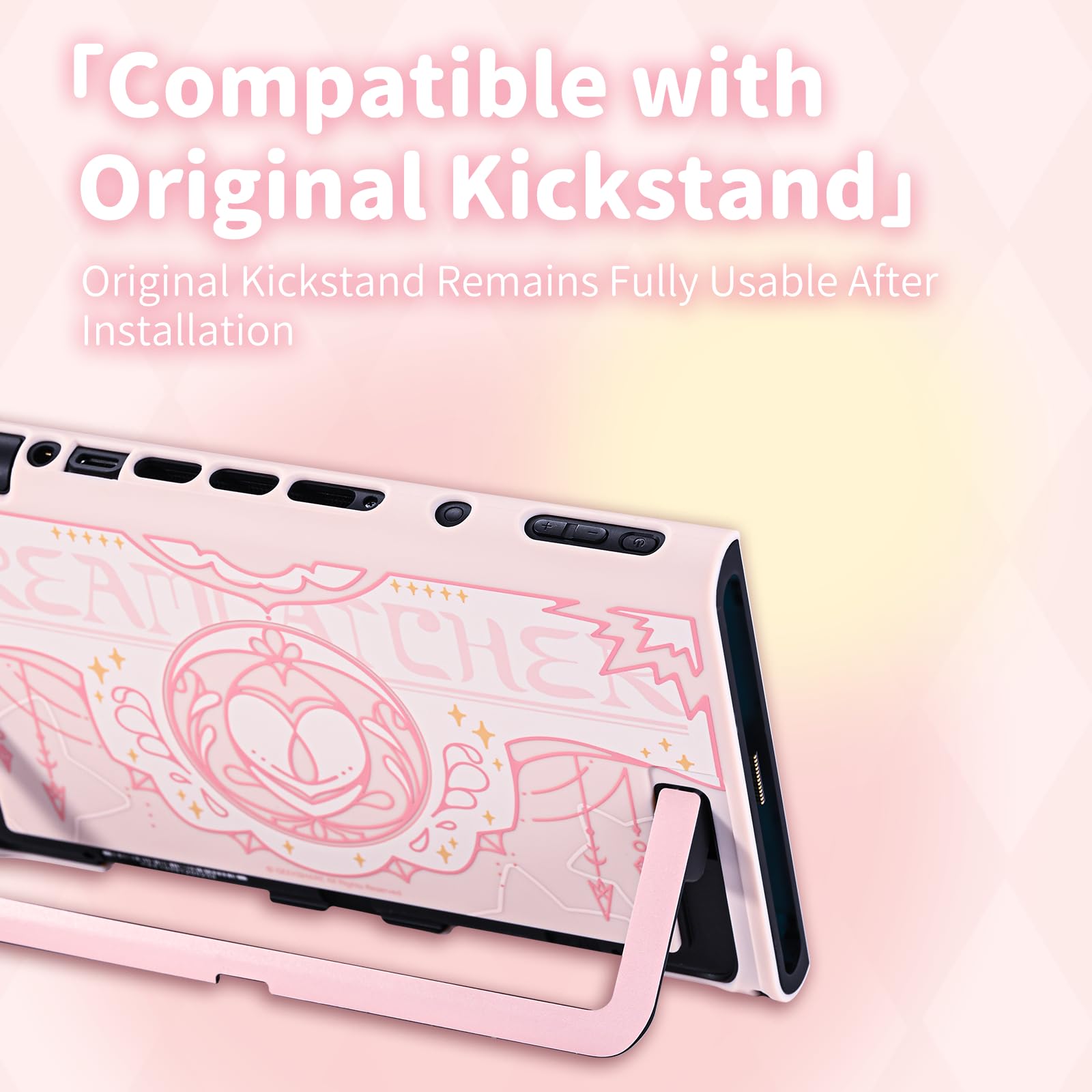 GeekShare Coque de protection en silicone compatible avec Switch 2, résistante aux rayures, coque de protection en silicone souple séparable, pour joystick avec 2 capuchons de préhension pour pouce - 4