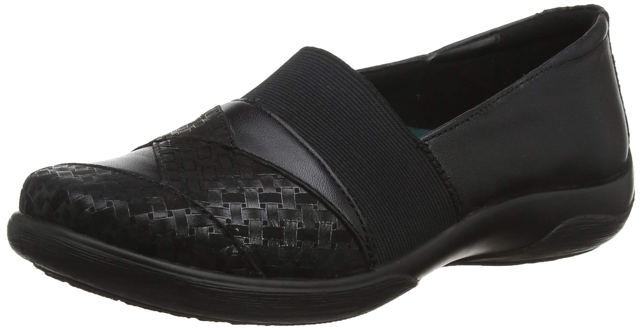 Padders Violin Loafers, Black (Black/Combi 38), 3 UK