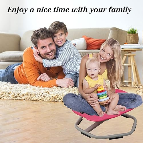 Miniatura 7 de BaiYouMei - Silla sensorial para niños con autismo, silla giratoria para niños, silla giratoria para niños autistas, juguete para sentarse y girar,