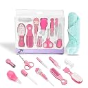 Swiss Connection Baby Grooming Care Kit Healthcare,Baby Nail Clipper Scissors Hair Comb Brush Nose Cleaner & Soft Baby Towel Safety for Toddler Infant Nursing Grooming Pink Color(Pack of 11) gallery image