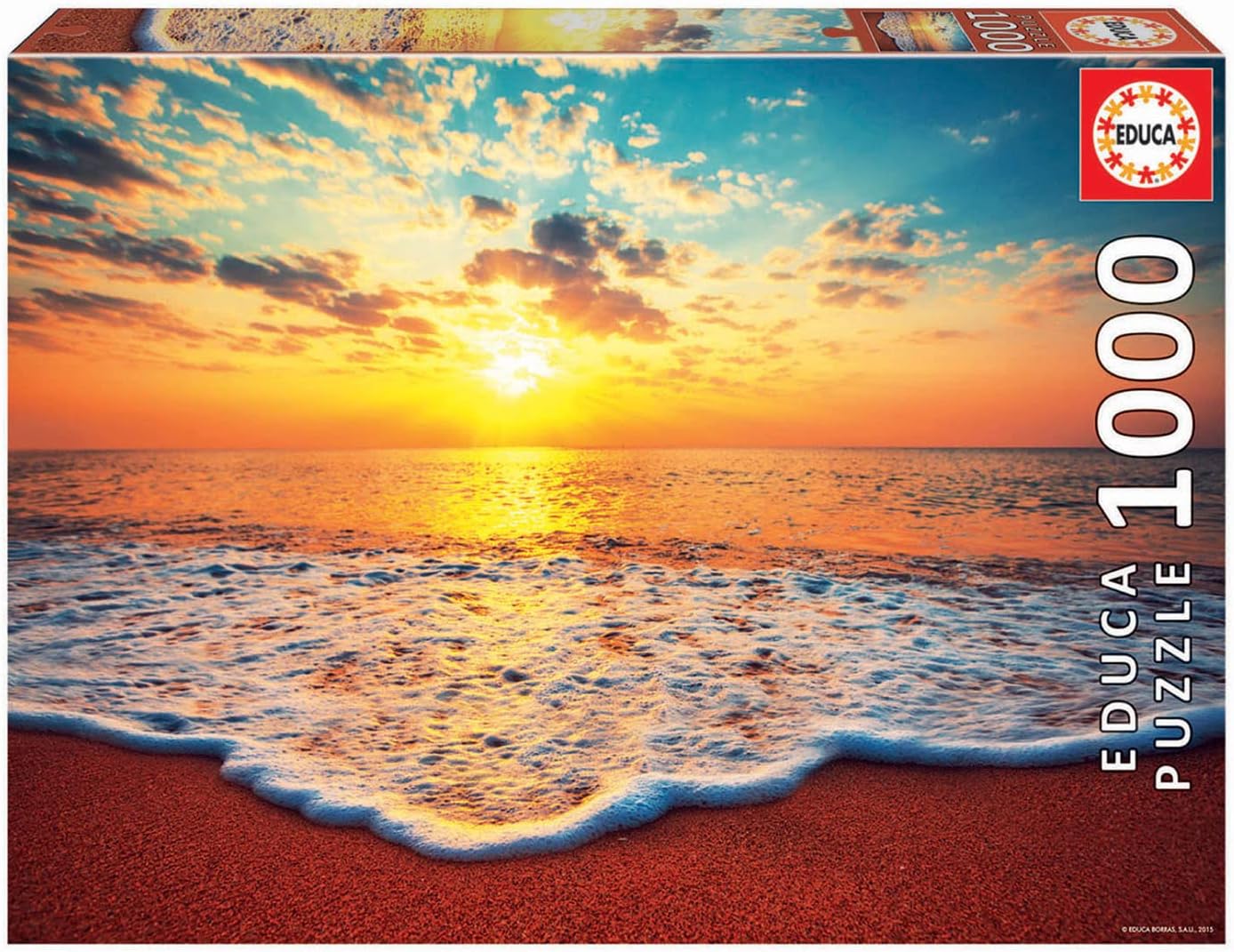 Educa - 1000 piece Puzzle for Adults | Sunset. +14 Years Old (19024)