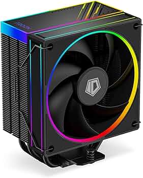 Amazon.co.jp: ID-COOLING FROZN A410 ARGB - 高さ6インチ ブラック