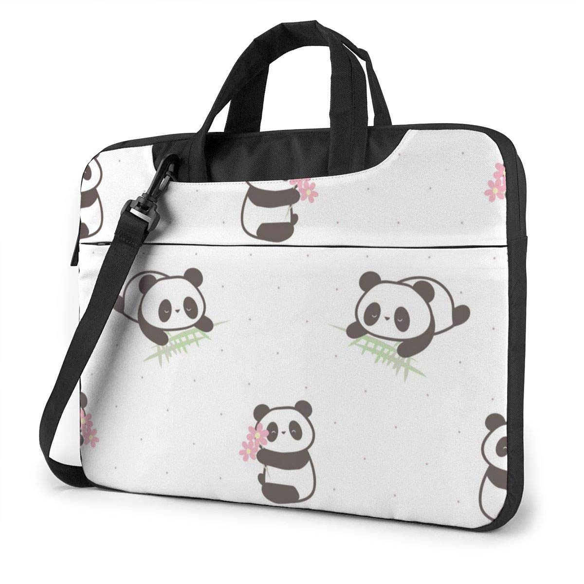 Amazon パソコンケース Pc バッグ ノートパソコンケース動物柄 パンダ キュート 背景 子供絵パソコンバッグ Pc バッグ ブリーフケース ショルダーストラップ付き 13 14 15 6 インチ 保護ケース 耐衝撃 防水 軽量 多機能 サクラ雑貨屋 パソコン 周辺機器 通販