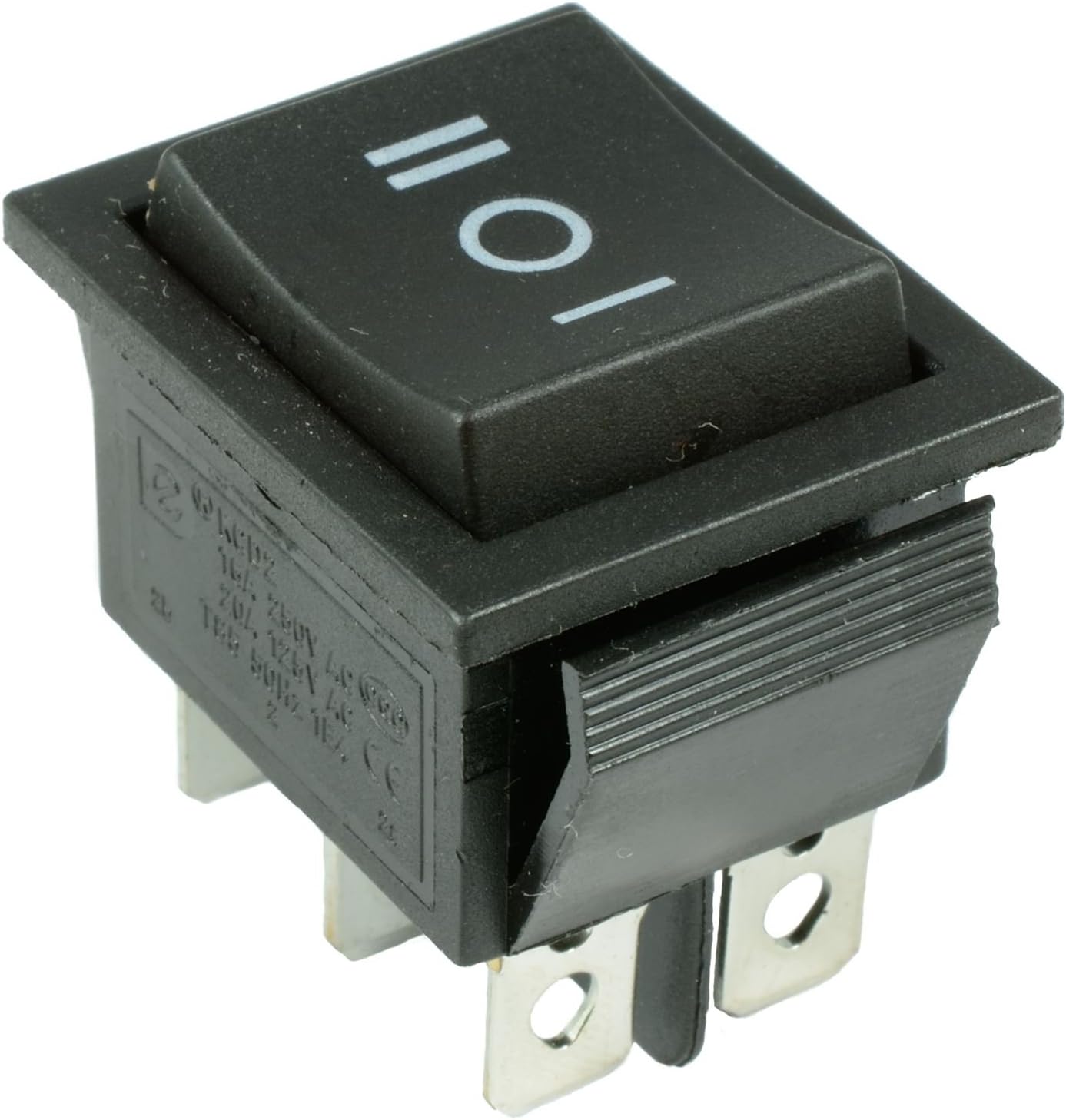 (On) Off(On) Large Momentary Rectangle Rocker Switch DPDT : Amazon.co ...